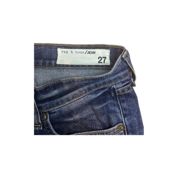 rag & bone Amelie Mid Rise Straight Jeans Women's 27 – Medium Blue wash - Picture 2 of 5